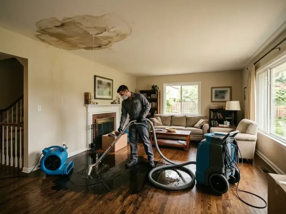 attic-pipe-burst-ceiling-drip-008 — frequently asked questions, Water Damage Restoration & Carpet Care in Bowie, MD